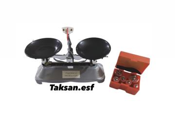 ترازو دو کفه ای_۲۰۰گرمی_۵۰۰گرمی_باجعبه وزنه