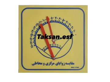 تابلو زوایای مقایسه مرکزی و محاطی